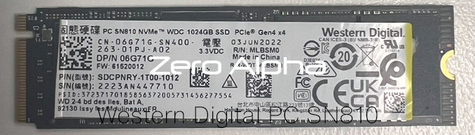 Western Digital PC SN810