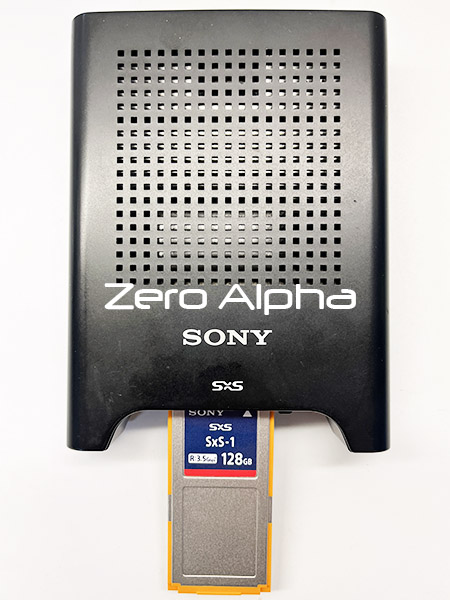 sony sxs memory card reader usb